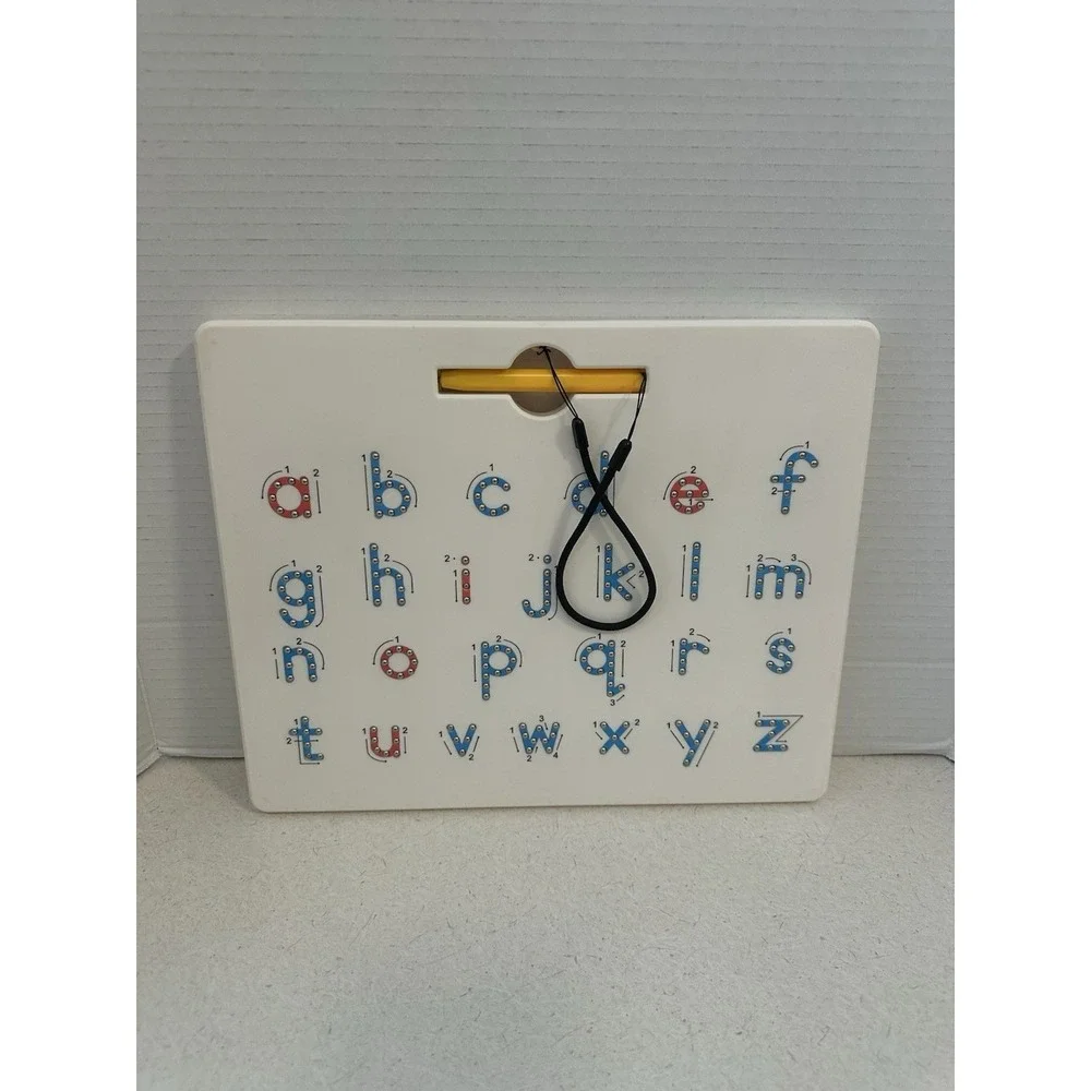 Magnetic Letters Practicing Board Tracing Alphabet Upper/ Lower Case Doublesided